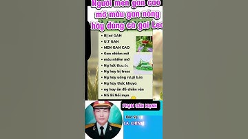 Người men gan cao, mỡ máu, nóng gan dùng cà gai leo #xuhuong #suckhoe247