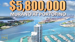 Tour a $5 Million Dollar | Miami Condo | Murano at Portofino | Peter J Ancona
