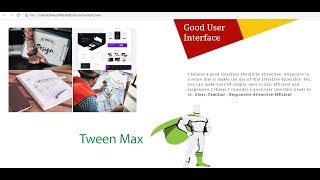 Awesome Web animation 2019 || using TweenMax