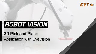 Robot Vision: 3D Pick and Place Application with EyeVision screenshot 4