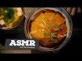 [ASMR/힐링]오독오독 청어알&연어장 덮밥! 호로록 따뜻한 된장국 이팅사운드/먹방/No talking
