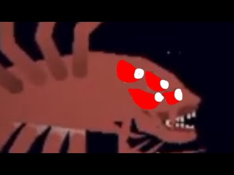 World eater and space bloop vs moon woke up planets (sticknodes animation) short fight?