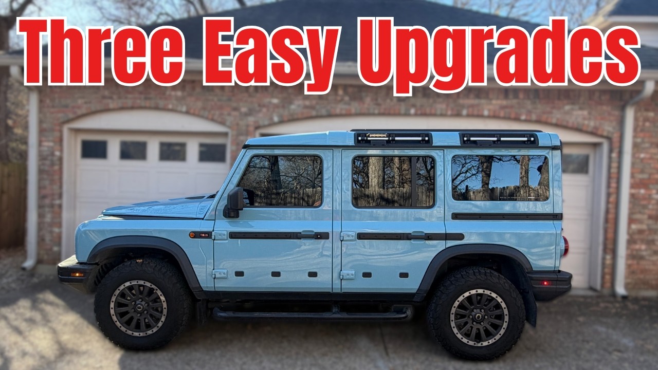 Модернизация Ineos Grenadier, которую мне следовало сделать раньше.