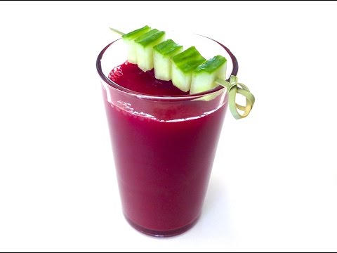how-to-make-a-carrot,-cucumber-&-beet-juice-/-healthy-recipe,-cooking-tips,-diy