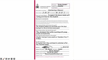 How to complete sections of my DofE award