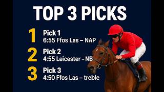 Horse Racing Tips Today 🔥  3 Must-Back Picks for Tuesday (09092025)