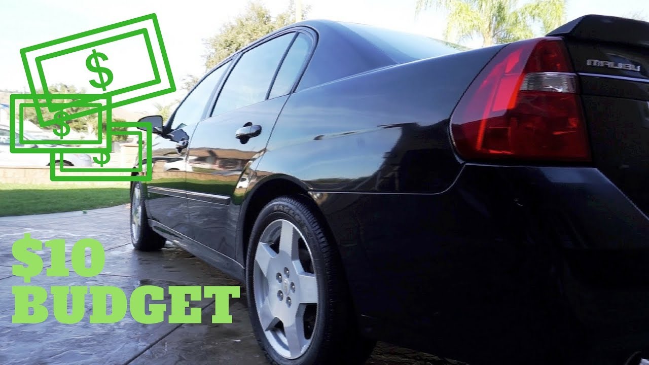 How to get the best shine for your car on a 10 budget YouTube