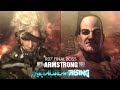 [60fps] Metal Gear Rising - R07 Final Boss - Armstrong S Rank (Revengeance)