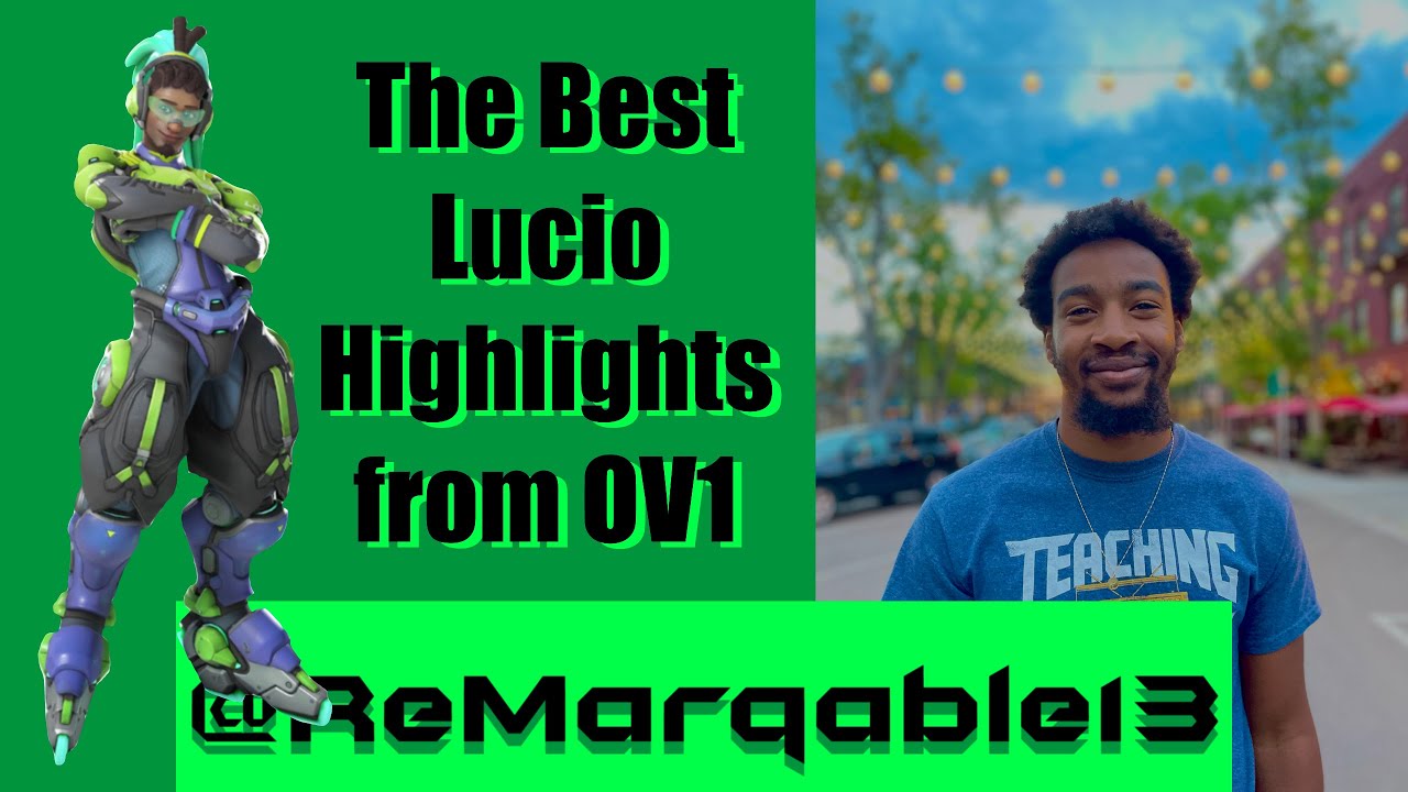 Lucio Highlights from Overwatch 1 - YouTube