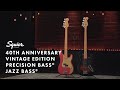 Exploring the Squier 40th Anniversary Vintage Edition Basses | Fender