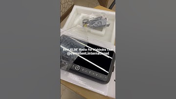 Mahindra Thar Max Pad Series with High Quality sound output and wireless CarPlay