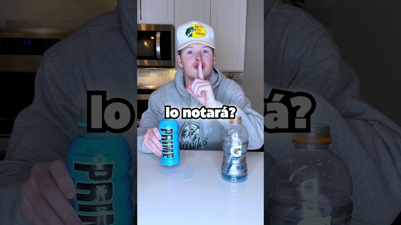 BROMA a mi madre con Gatorade
