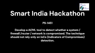 Smart India Hackathon 2023 | SIH1451 | Hack Hive | Blockchain and Cybersecurity