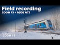 First snow - field recording