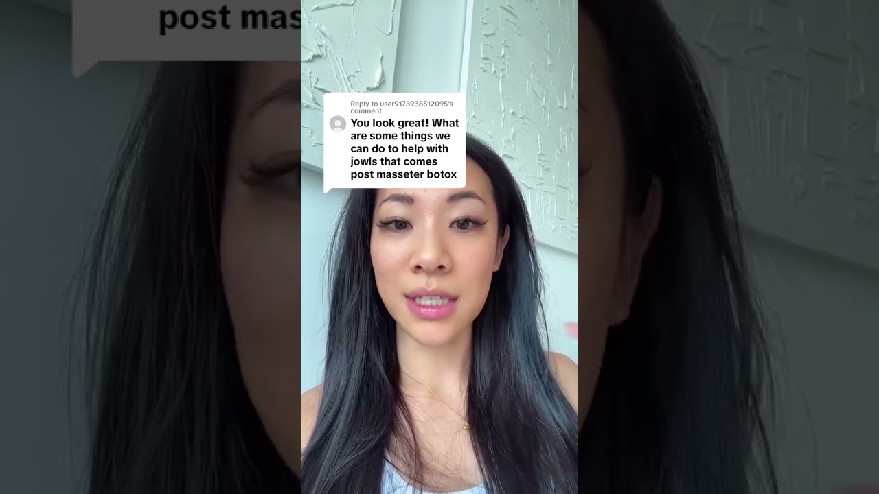 Masseter Botox and Jowls