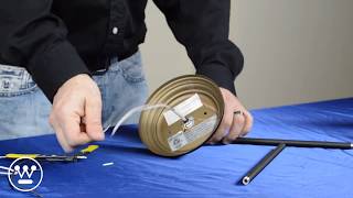 How To Install A Pendant With Adjustable Rods