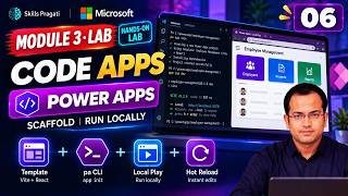 Module 3 Lab: Scaffold the App and Run It Locally | Power Apps Code Apps