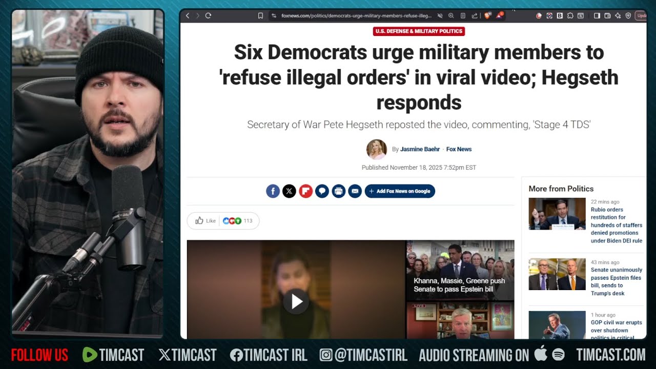 DEMOCRATS CALL FOR INSURRECTION