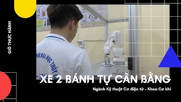 Mô hình xe hai bánh tự cân bằng