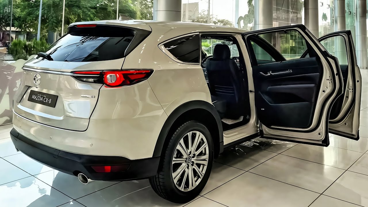 All-New! 2026 MAZDA CX8 - The Most Elegant Three-Row Japanese SUV