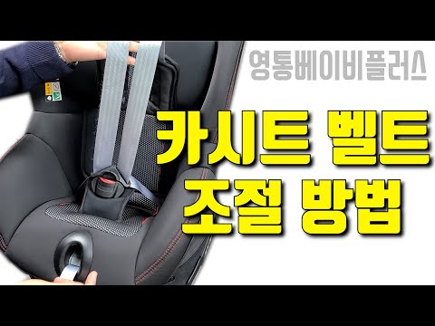 카시트 벨트 조절! 카시트 벨트 고정!  5점식 벨트 조절하는 방법! 벨트 조작법, 벨트 늘리는법(컨버터블카시트, 회전형 카시트, 토들러 카시트, 바구니카시트)