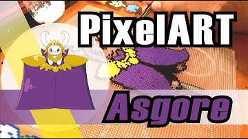 PixelArt - Undertale - Asgore