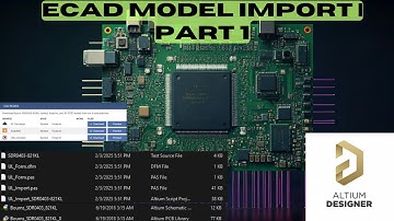Altium ECAD model Import - 1 | SnapEDA, Ultra Librarian & EE Concierge
