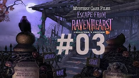 Mystery Case Files: Escape from Ravenhearst - Walkthrough Part# 03