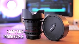 Samyang 14mm F2.8 Cine Lens Review! (T3.1)
