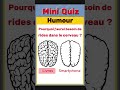 Mini Quiz 027 – Humour  #miniquiz #quiz #humour  #fun #drôle