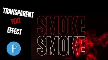 MAKING TRANSPARENT TEXT EFFECT IN PIXELLAB IN LESS THAN 2 MINS