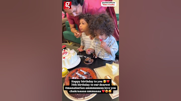 🥰பாட்டிக்கு Surprise பண்ண Uyir Ulag😍#Nayanthara #VigneshShivan