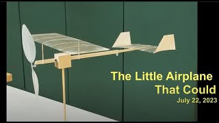 TheLittleAirplane - SoCal Science Olympiad 2023-2024 FLIGHT Workshop #scienceolympiad #AeroMartin