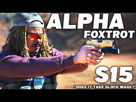 Alpha Foxtrot S15 Review | The 1911 That Takes GLOCK Mags !