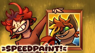 Blaze Wildfyre (oc) profile picture speedpaint :D