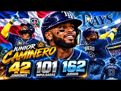 JUNIOR CAMINERO: EL PODER DOMINICANO QUE DOMINÓ LA MLB 🔥🇩🇴