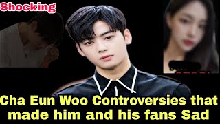 Cha Eun Woo Controversies That Shocked everyone | korean drama 2021 |