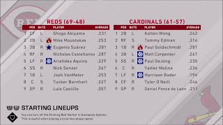 Game 118 - Cincinnati Reds v St. Louis Cardinals - August 9th, 2020