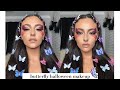 alexa demie butterfly halloween makeup look