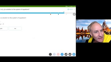 IXL Algebra1 - U.1 Is (x,y) a solution to the system of equations?