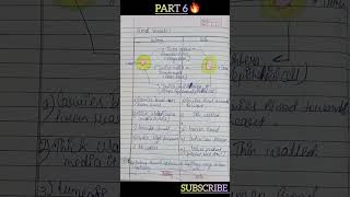 #neet class 11th chapter 11 Body Fluids And Circulation handwritten notes