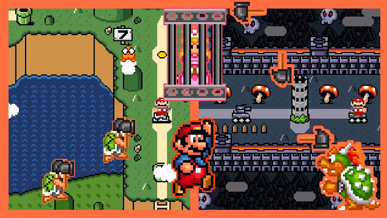 Mario Forever: SMW Edition (world 7 e 8 Final)