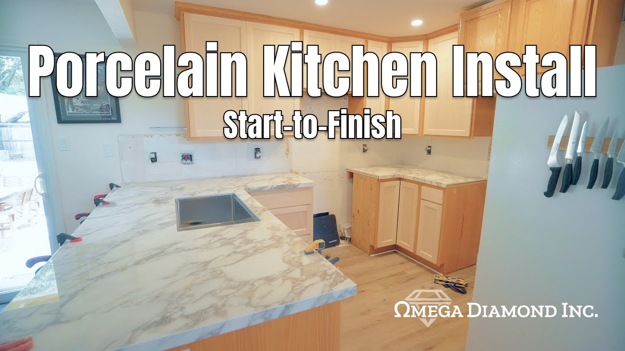 Porcelain Kitchen Install - Full Start to Finish Guide
