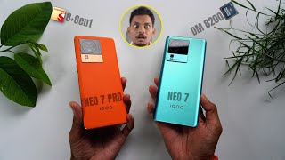 IQOO Neo 7 Pro vs IQOO Neo 7 | IQOO Neo 7 Super Impressed me 😲