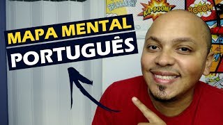 Como Fazer MAPA MENTAL de Português - Resumo na Prática