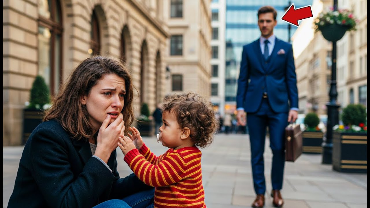 Expulsée avant le Nouvel An avec son fils… un millionnaire entend ses larmes