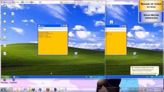 Ejemplo de Java Socket en Maquinas Virtuales