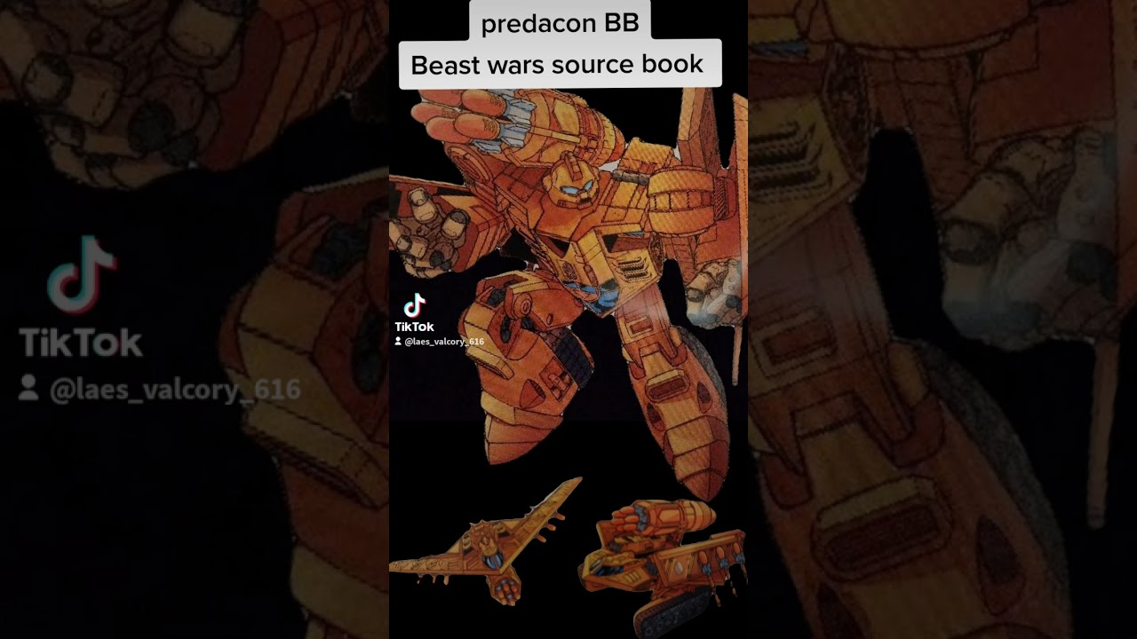 predacon BB Beast wars source book