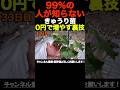 【お得な裏技】0円できゅうり苗を増やすやり方#shorts