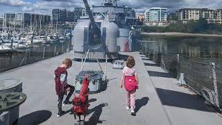 TOUR A NAVY SHIP. USS TURNER JOY BREMERTON WA.